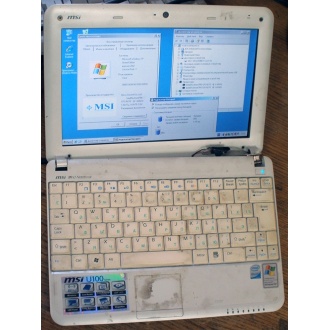 Нетбук MSI Wind U100 (Intel Atom N270 1.66Ghz /1024Mb DDR2 /120Gb /10" 1024x600) - Керчь