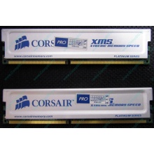 Память 2 шт по 1Gb DDR Corsair XMS3200 CMX1024-3200C2PT XMS3202 V1.6 400MHz CL 2.0 063844-5 Platinum Series (Керчь)